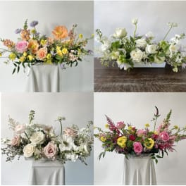 Whimsical Wildflower Tray – Custom Colors Available