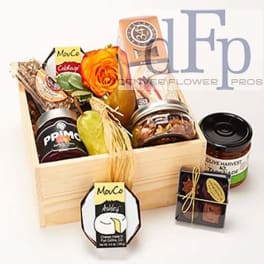 A Snooty Snacker Gift Crate.