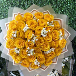 Yellow Sunshine Bouquet
