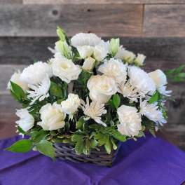 Serene Garden Basket