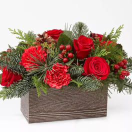 Christmas Cabin Bouquet