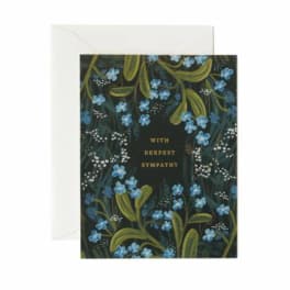 With Deepest Sympathy Card