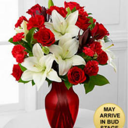 Hearts in Harmony Mixed Flower Bouquet