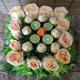 LIME Splash by Van Nuys Flowers