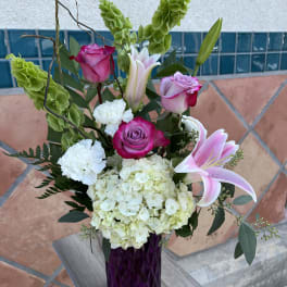Amethyst bouquet