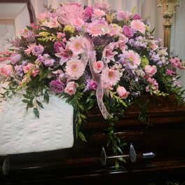 Stargazer Casket Cover