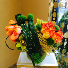 Orange Roses
