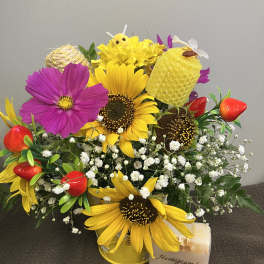 Buzzing Bee Arrangement