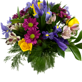 Iris Spring Bouquet