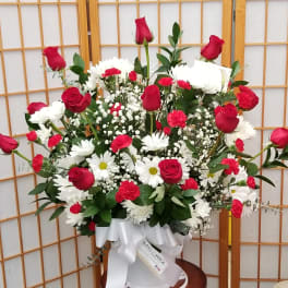 “Truly, Yours Forever” Basket Arrangement