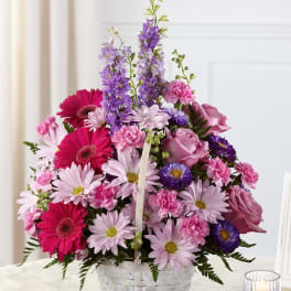 Pastel Peace Basket
