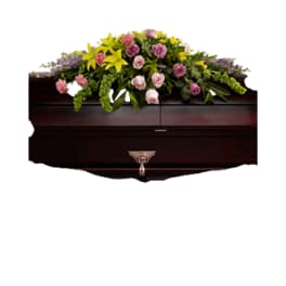Forever Beloved Casket Spray