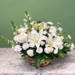 Basket of Light - Flower Basket
