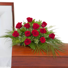 Simply Stated Casket Spray