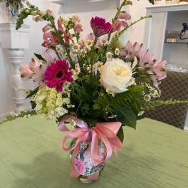Blushing Blooms 