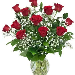 Classic Red Dozen Roses