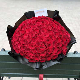 Ramo de 100 rosas rojas New York