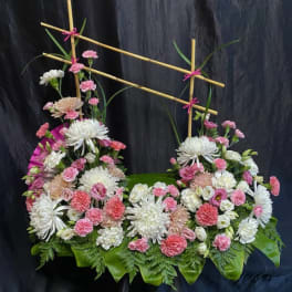 Bamboo Oriental Urn Garden UG #10 B