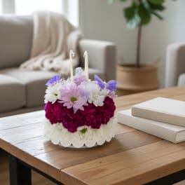 Butterfly Birthday Bloom Cake