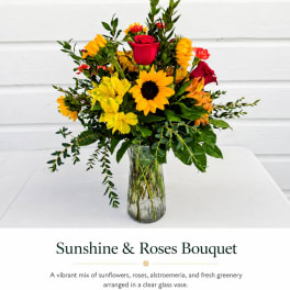 Sunshine & Roses Bouquet