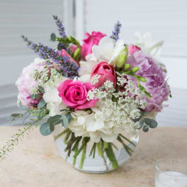 Roses, Hydrangea, and Peonies