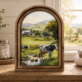Dairy Framed Arch