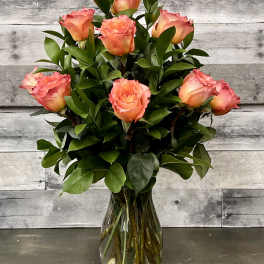 Classic Orange Roses
