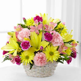 Basket of Cheer Bouquet