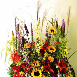 Warm Thoughts of Sympathy - Seasonal Flowers