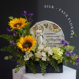 Loving Memory: Silk-Faux Flowers
