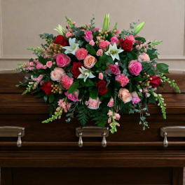Amazing Grace Casket Spray