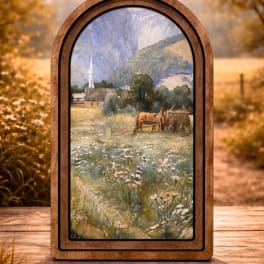 Blooming Meadow Framed Art