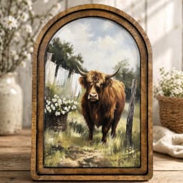 Highland Laundry Framed Art