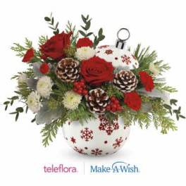 Red And White Ornament
