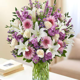 Beautiful Lavender and White