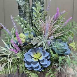 Faux Botanical Garden Planter