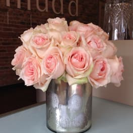 Peach Antique Rose Pave