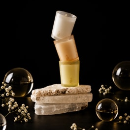 Luxury Sparkling Candle Trio – Elegant Gift Set by Rewined