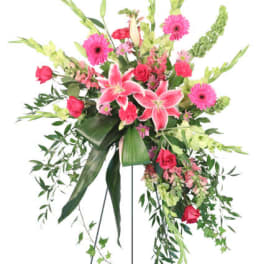 GRATEFUL HEART STANDING SPRAY