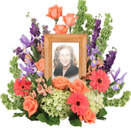 BITTERSWEET TWILIGHT MEMORIAL MEMORIAL FLOWERS (FRAME NOT INCLUDED)