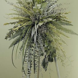 Farewell Foliage Standing Spray