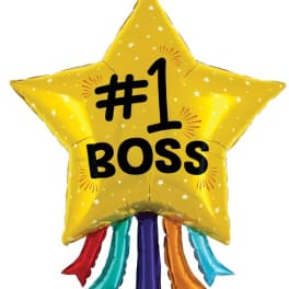 #1 Boss Mylar Balloon (258)