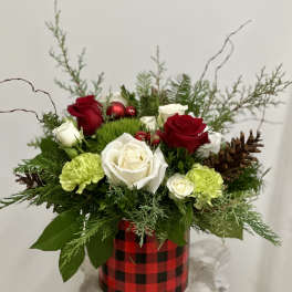 Cozy Christmas by Westford Florist Art by Veny