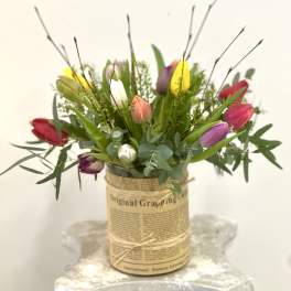 Spring Tulips by Westford Florist Art by Veny