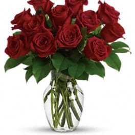 Enduring Passion - 12 Red Roses