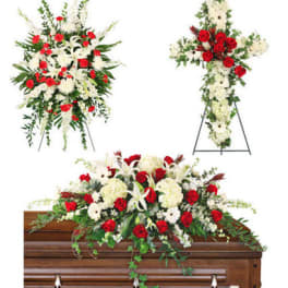 Sympathy group Red and white collection