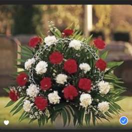 Basket of Carnations