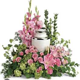 Flowers for Urn of Cremation