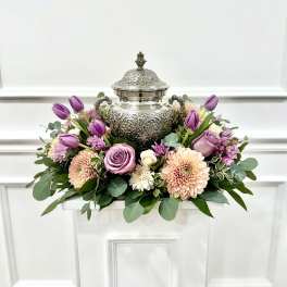 LF424 Lavender Memories Urn Tribute