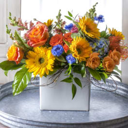 Blue Skies Bouquet
